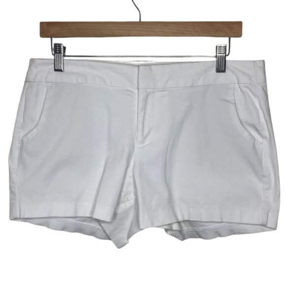 Old Navy Pants - OLD NAVY | Women's Classic White Cotton Blend Pixie Shorts | Size 12